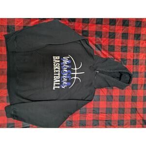 Wolverines Basketball Black Graphic Hoodie Sweatshirt 2XL Personalized Back